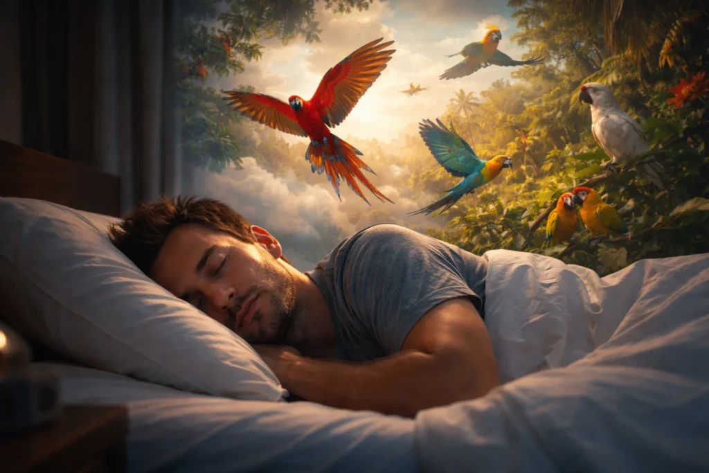 Dream About Parrots