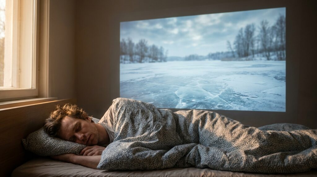 Dream About Frozen Lake